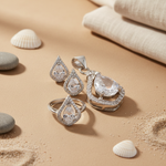 Load image into Gallery viewer, 925 Silver Cubic Zirconia Jewelry Set | Women's Gift
