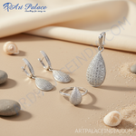 Load image into Gallery viewer, 925 Silver Cubic Zirconia Jewelry Set for Women | Gift
