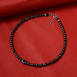 Load image into Gallery viewer, Tobillera de plata 925 con ojo turco para mujer | Joyería de protección

