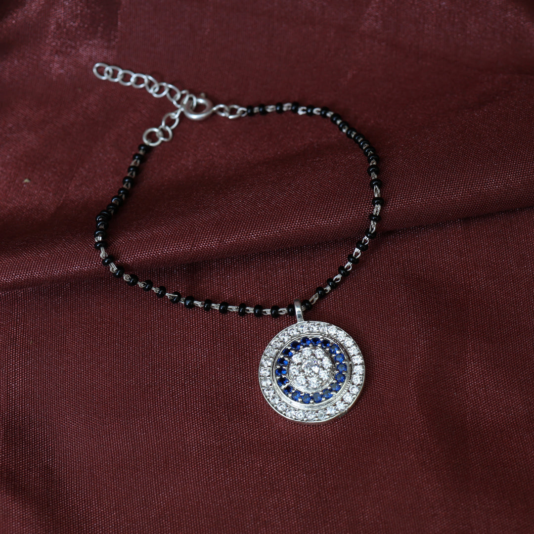 925银蓝宝石手链，女士款 | 日常佩戴饰品