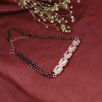 将图像加载到图库查看器中， 女士玫瑰金水晶手链 | 派对佩戴饰品
