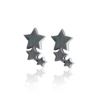 Load image into Gallery viewer, Pendientes de estrella de plata para mujer | Joyas celestiales
