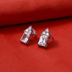 Load image into Gallery viewer, Pendientes de plata con circonitas | Para mujer | Regalo
