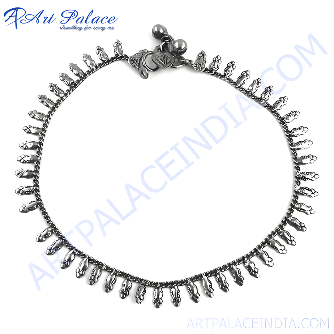 925 Silver Anklet for Women | Dainty Silver Jewelry Gift