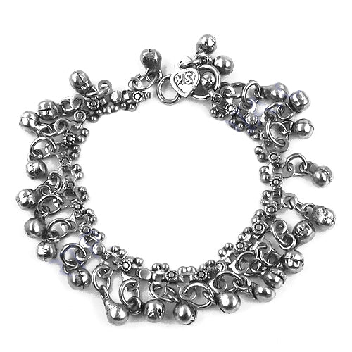 Silver Bell Anklet for Women | Silver Anklet for Women