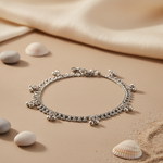 Load image into Gallery viewer, 925 Silver Anklet for Women | Dainty Foot Jewelry

