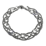 Load image into Gallery viewer, Silver Multi-Layer Chain Anklet for Women | Daily Wear Jewelry
