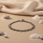 Load image into Gallery viewer, Oxidized Silver Anklet for Women | Silver Anklet for Women
