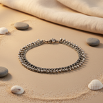 Load image into Gallery viewer, 925 Silver Anklet with Bells for Women | Indian Jewelry Gift
