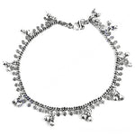 Load image into Gallery viewer, 925 Silver Anklet with Bells for Women | Indian Bridal Jewelry
