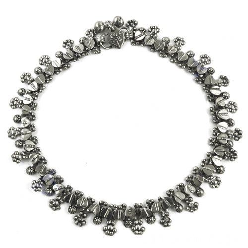 Silver Anklet for Women | Ethnic Silver Anklet | Foot Jewelry