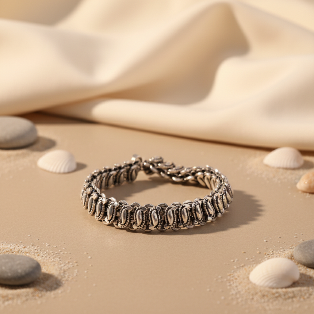 925 Sterling Silver Anklet for Women | Daily Wear Jewelry