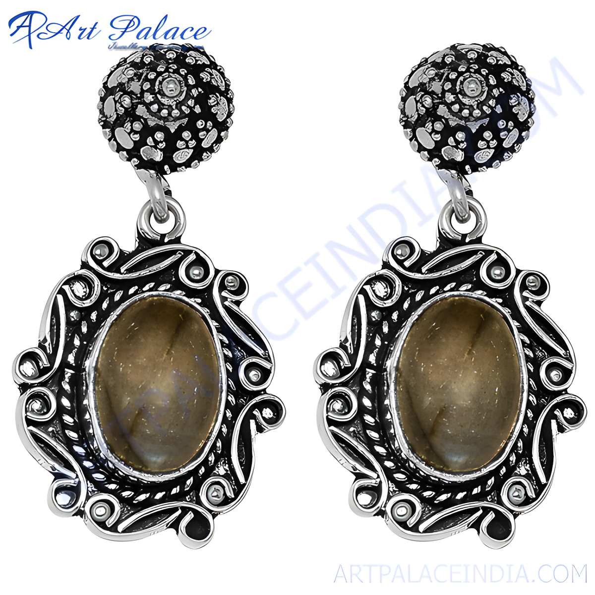 925 silver labradorite earrings for women | dangle earrings