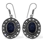 Load image into Gallery viewer, 925 Silver Lapis Lazuli Earrings for Women | Dangle Earrings
