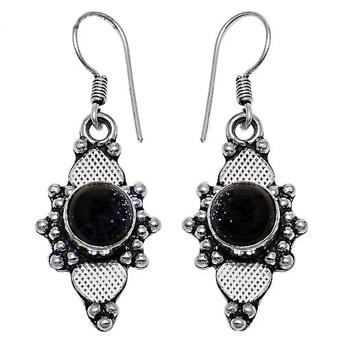 925 silver black onyx earrings for women | dangle earrings