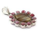 Load image into Gallery viewer, 925 Silver Gemstone Pendant for Women | Statement Jewelry

