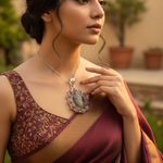 Load image into Gallery viewer, 925 Silver Gemstone Pendant for Women | Statement Jewelry
