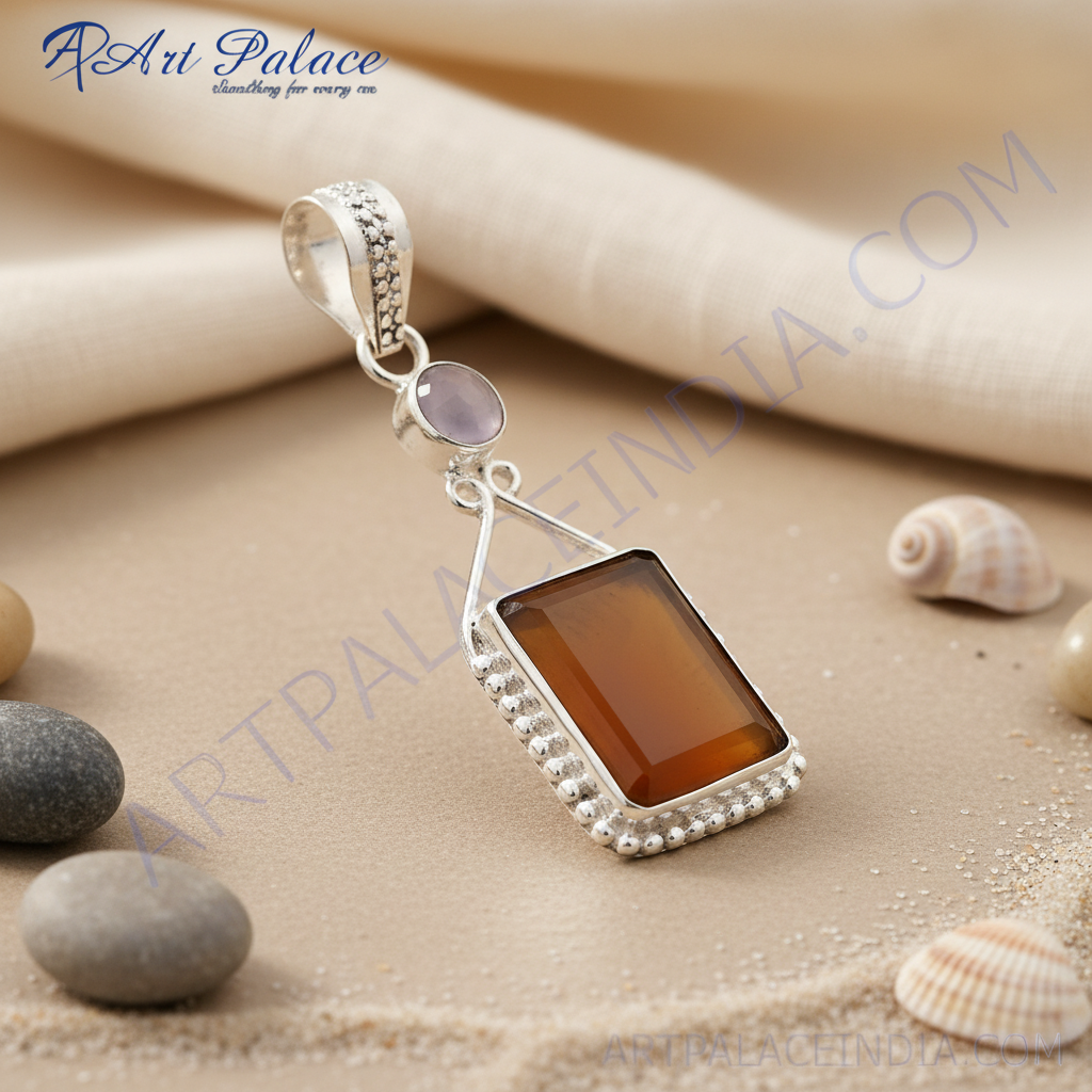 925 sterling silver carnelian pendant with an oval gemstone accent, perfect for everyday wear