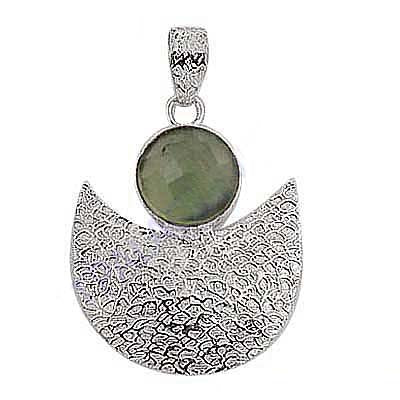 925 Silver Moonstone Pendant Necklace | Women's Gift Jewelry