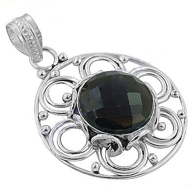 925 Silver Onyx Pendant for Women | Gemstone Jewelry Gift