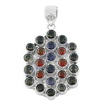 Load image into Gallery viewer, 925 Silver Gemstone Pendant for Women | Colorful Jewelry
