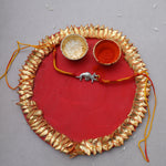 将图像加载到图库查看器中， 925 Silver Infinity Charm Rakhi for Brother | Raksha Bandhan Gift
