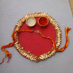 Load image into Gallery viewer, Trinity Knot 925 Silver Rakhi Bracelet for Raksha Bandhan
