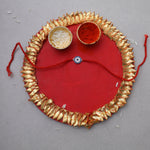 将图像加载到图库查看器中， Evil Eye CZ Rakhi in 925 Sterling Silver for Raksha Bandhan
