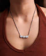 Load image into Gallery viewer, Karwa Chauth 925 Silver Mangalsutra
