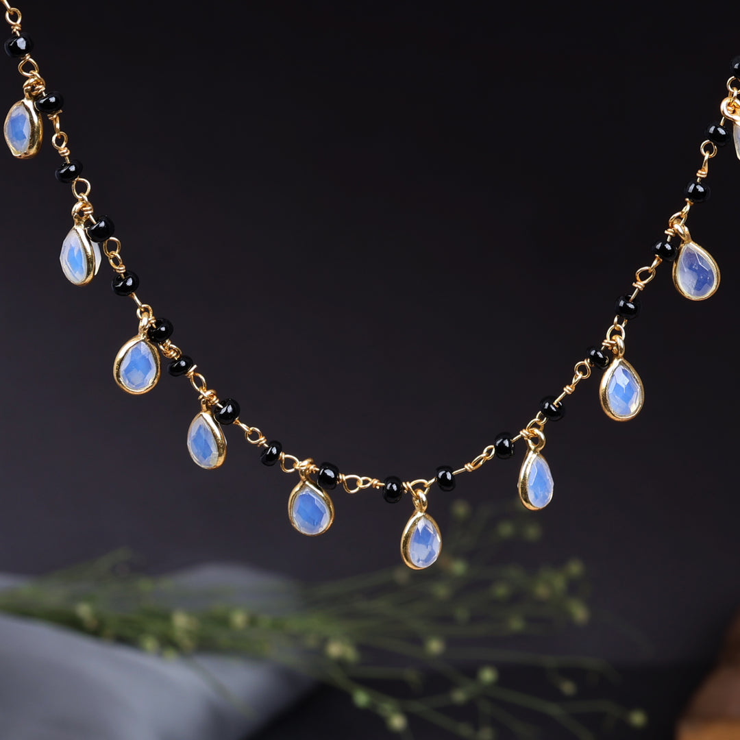 18K Gold Plate 925 Silver Mangalsutra
