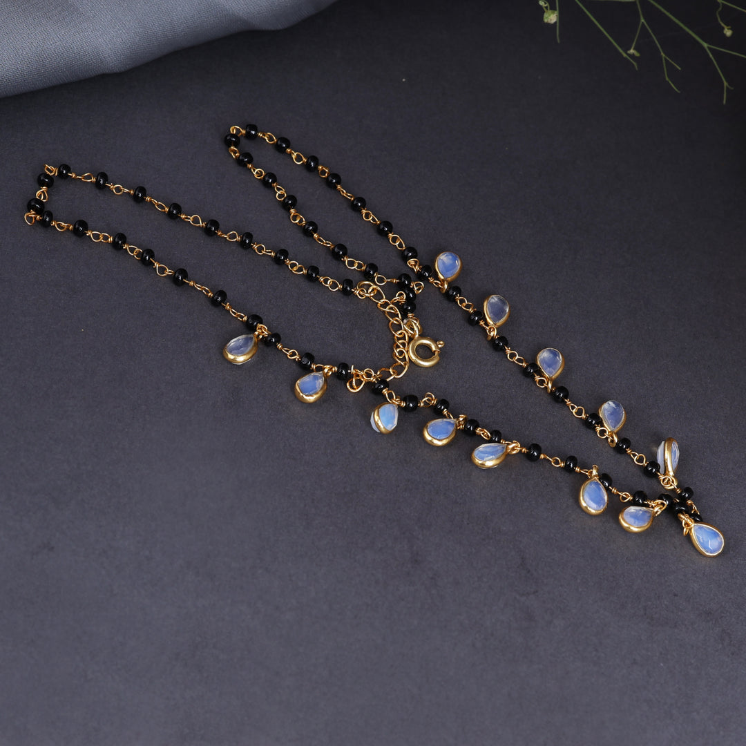 18K Gold Plate 925 Silver Mangalsutra