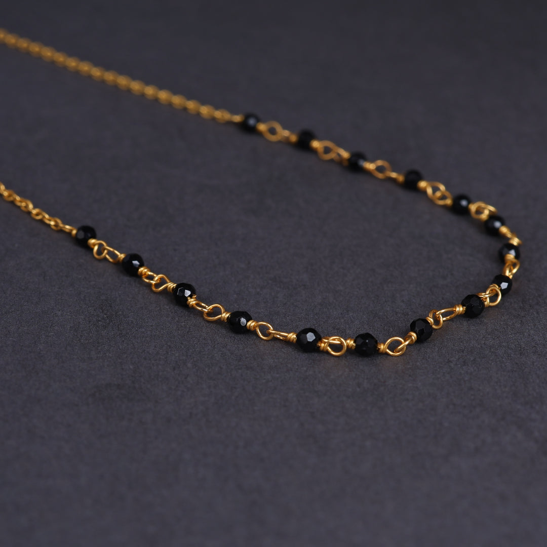 Gold Plated 925 Silver Mangalsutra