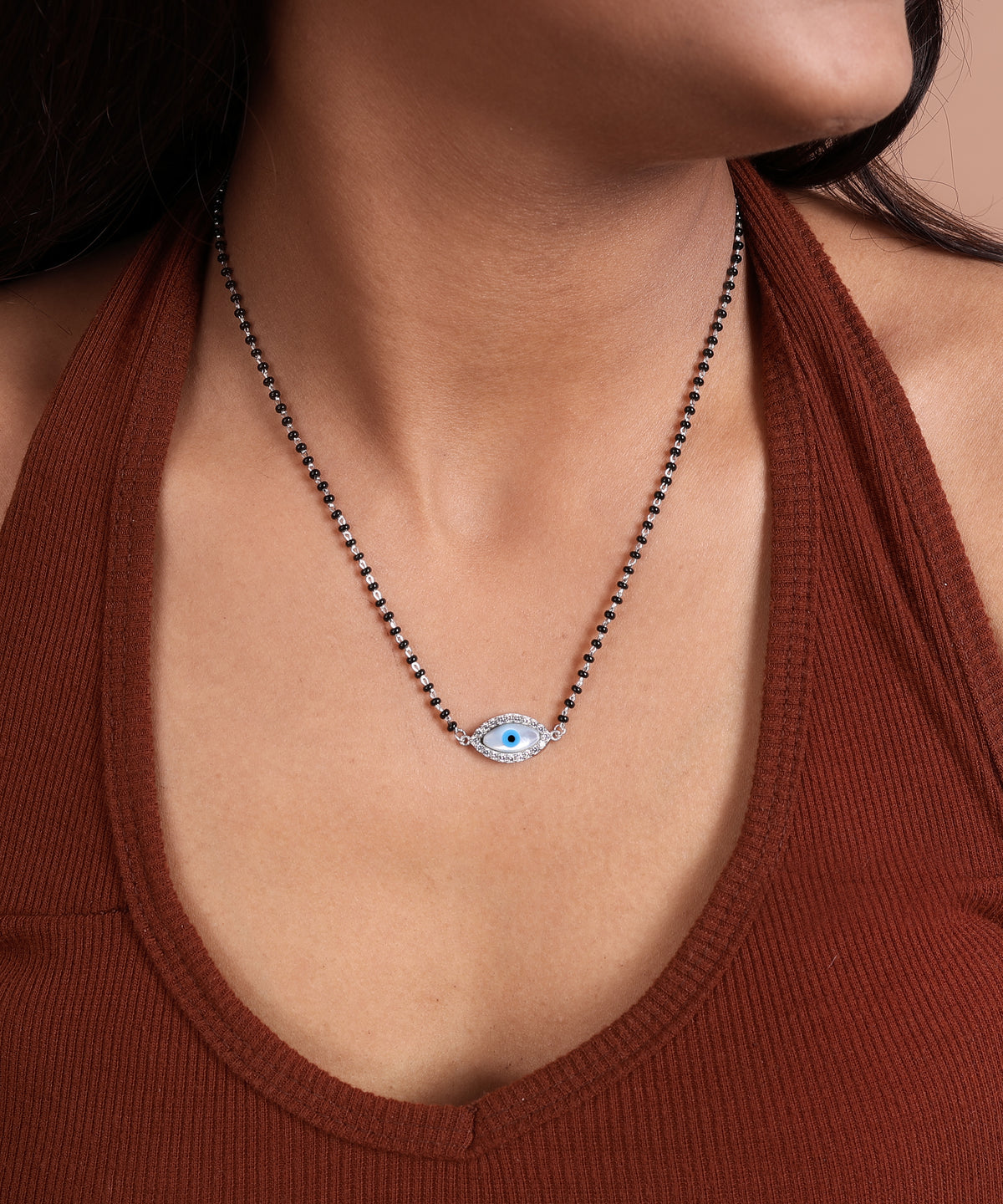 Karwa chauth 925 silver mangalsutra