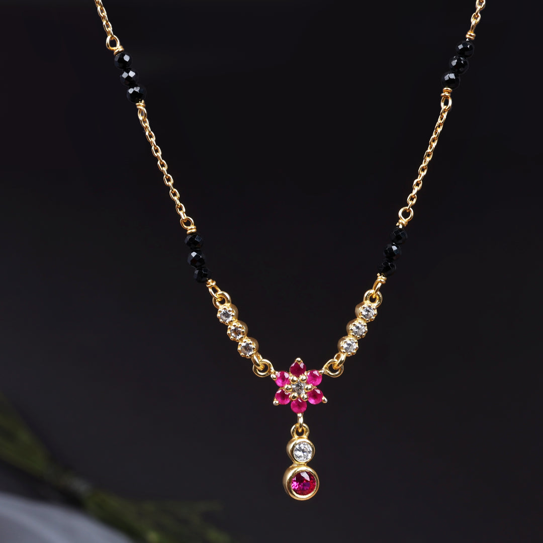 18K Gold Plated 925 Silver Mangalsutra
