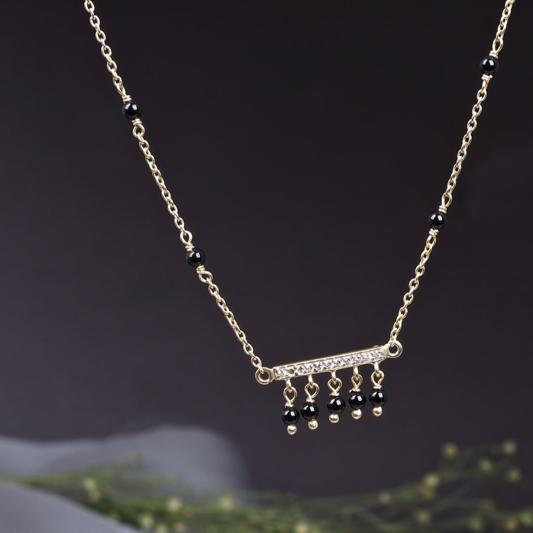 18K Gold Plated 925 Silver Mangalsutra