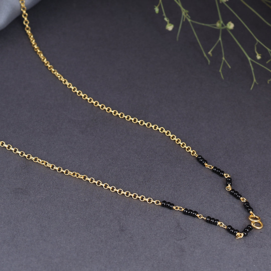 18K Gold Plated 925 Silver Mangalsutra