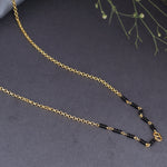 将图像加载到图库查看器中， 18K Gold Plated 925 Silver Mangalsutra
