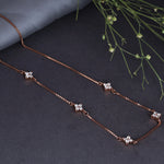 将图像加载到图库查看器中， Gold Plated 925 Silver Mangalsutra
