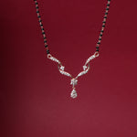 Load image into Gallery viewer, Rose gold plating CZ Mangalsutra Necklace for Women | Daily Wear
