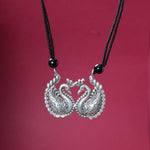 Load image into Gallery viewer, Collar con colgante de cisne de plata | Cadena de cuentas para mujer | Regalo

