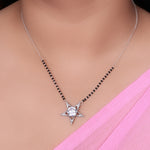 Load image into Gallery viewer, Collar Mangalsutra con Estrella de Plata | Diamante y Circonia Cúbica | Regalo para mujer
