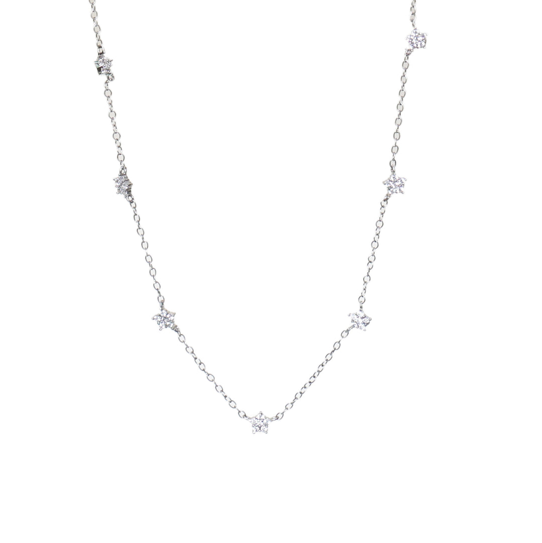 925 Silver Star Charm Necklace for Women | Dainty Jewelry Gift