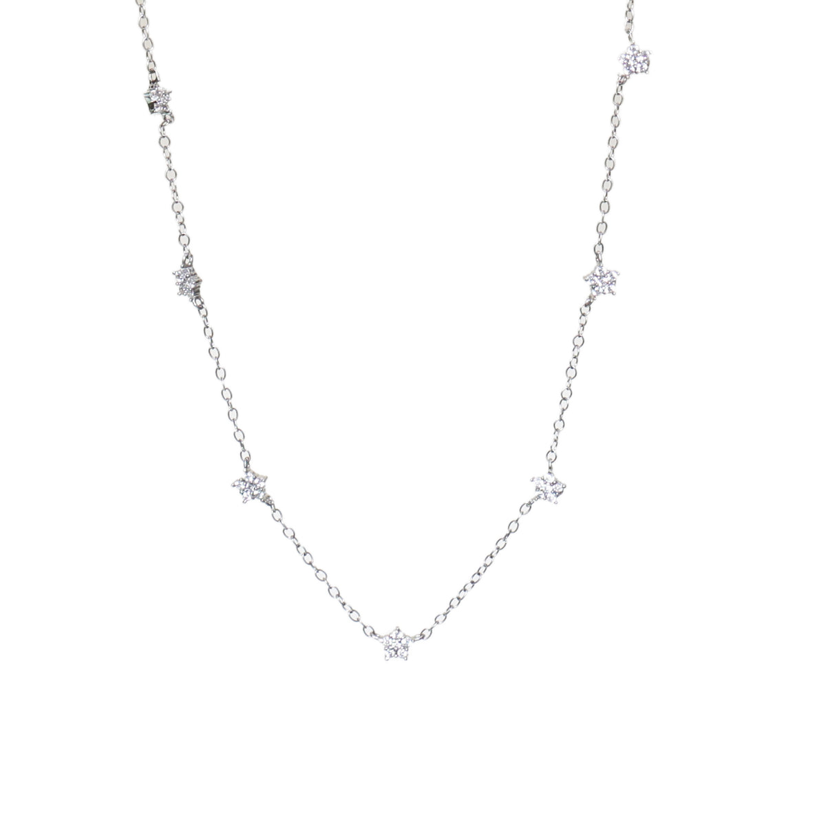 925纯银星星吊坠项链，女士款 | 精致珠宝礼品