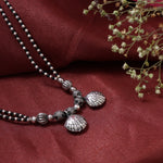 Load image into Gallery viewer, Silver Shell Pendant Necklace for Women | Unique Design
