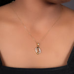 Load image into Gallery viewer, gold plating Diamond Shape Pendant Necklace | Women's Fashion Jewelry
