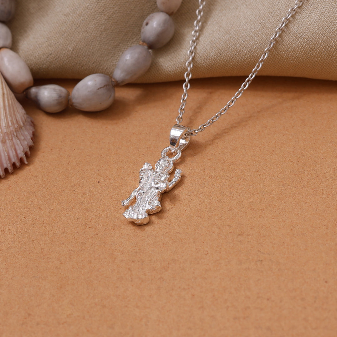 925纯银神像吊坠项链 | 灵性珠宝礼品
