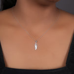 将图像加载到图库查看器中， 925纯银神像吊坠项链 | 灵性珠宝礼品
