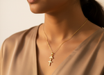 Load image into Gallery viewer, Sagittarius Zodiac Necklace | Gold Plated 925 Silver Astrology Pendant
