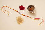 Load image into Gallery viewer, Skull Rakhi for Brother in 925 Sterling Silver for Raksha Bandhan
