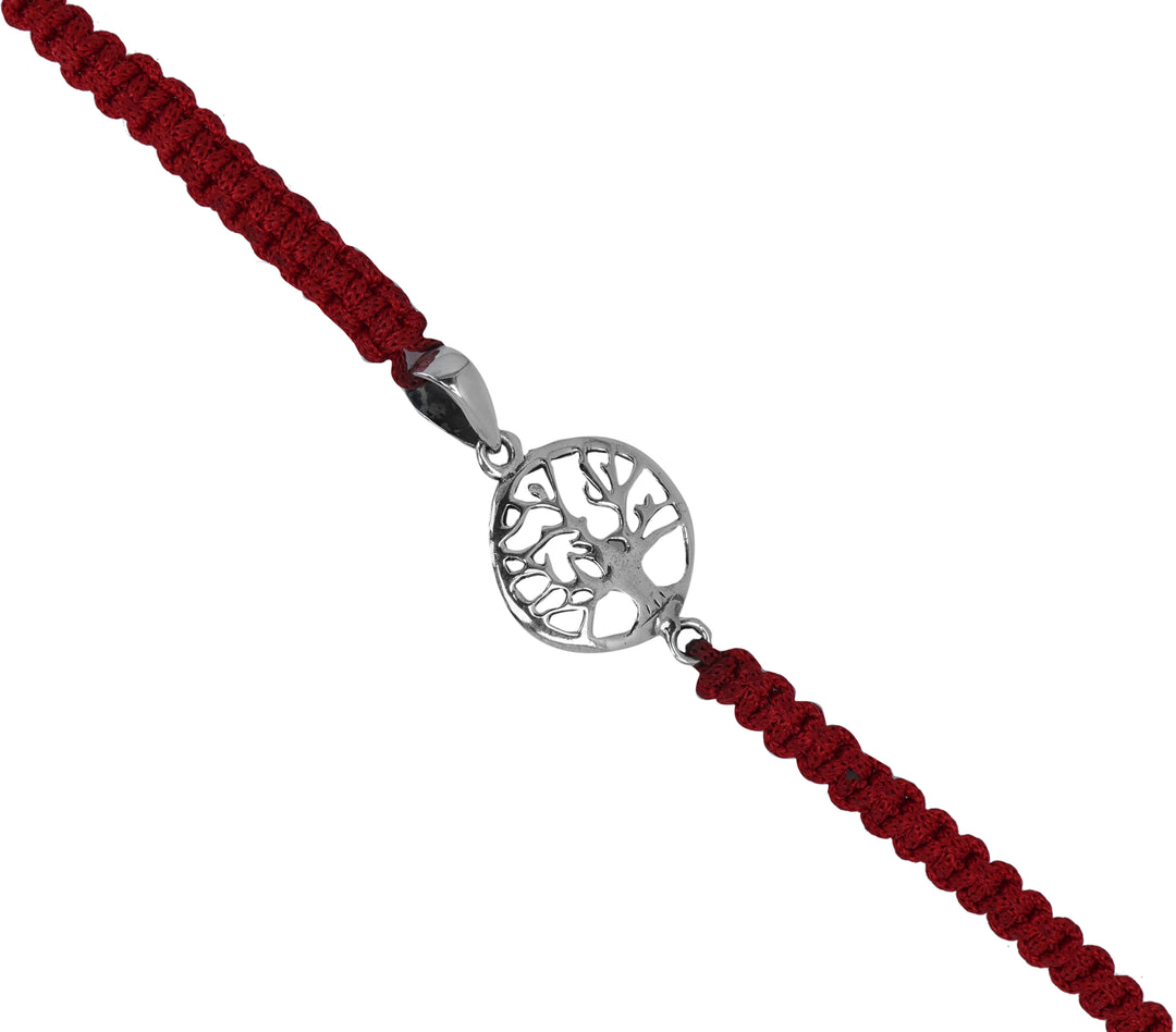 Sterling Silver Tree of Life Rakhi for Brother | Raksha Bandhan Gift